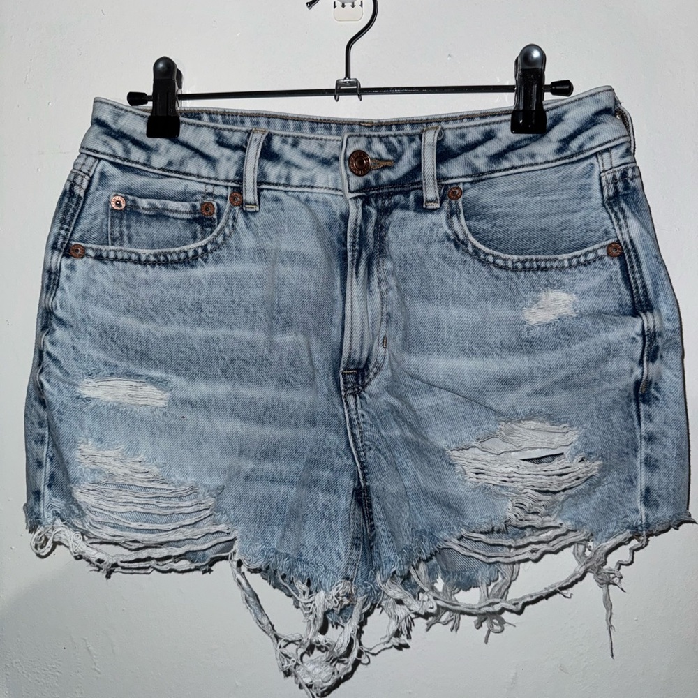 American Eagle Distressed Denim Shorts